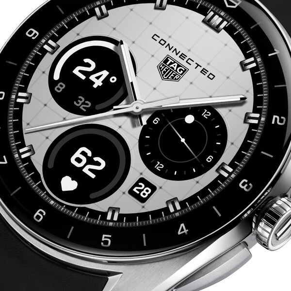 Connected Calibre E5 40 mm en acier inoxydable